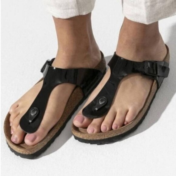Size 40 Birkenstock Gizeh Betula Sandals, US 9 Women's/7 Men's - Picture 1 of 7